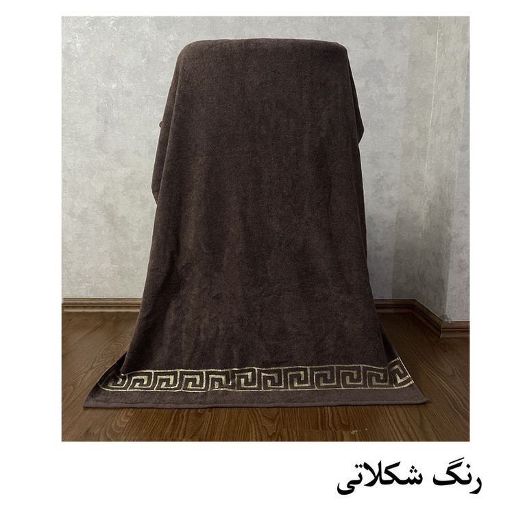 حوله حمام هنرمند مدل لوین سایز 165x100 سانتیمتر