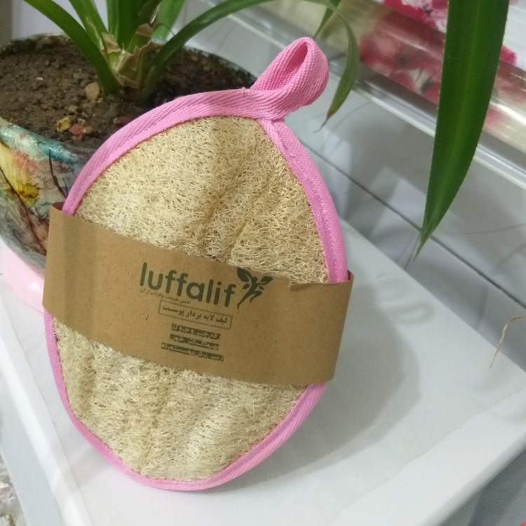 لیف حمام لوفا کد 01 بسته دو عددی