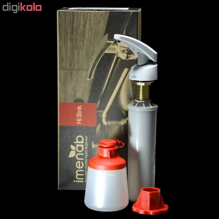 پمپ مایع ظرفشویی سارودی بای ایمن آب مدل HI SINK کد HS1901