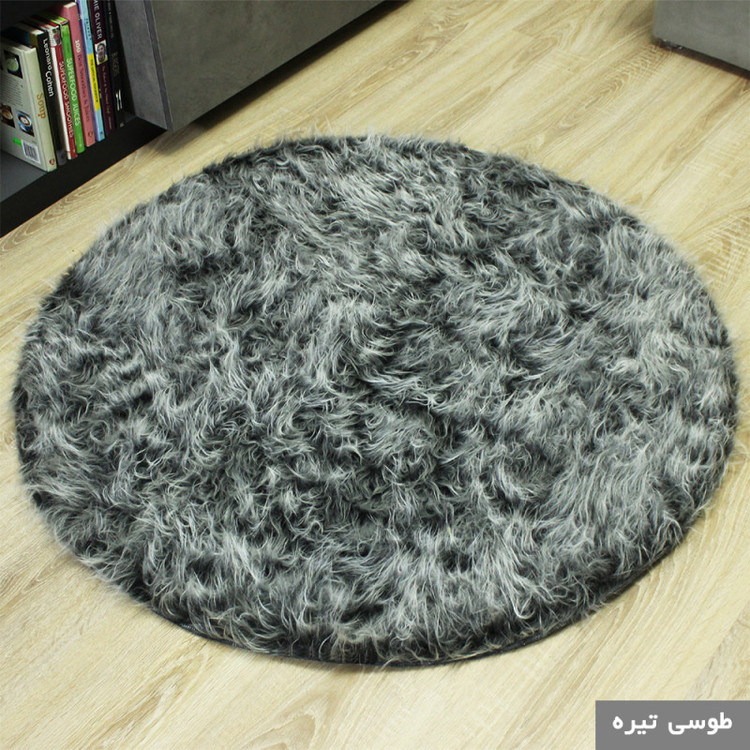پادری هیراد هوم فرنشینگ طرح خز فانتزی سایز 100×100 سانتی متر