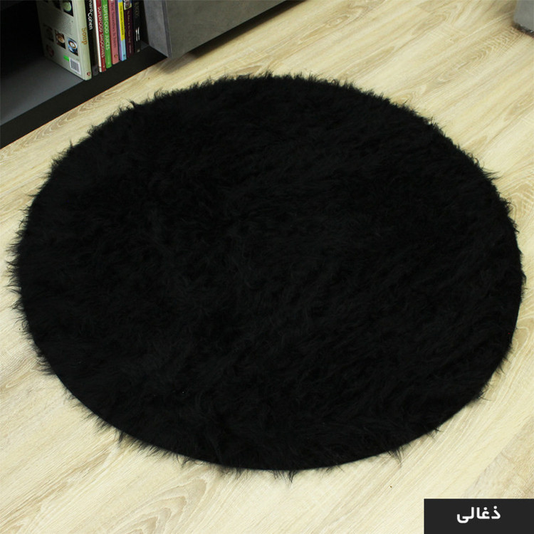 پادری هیراد هوم فرنشینگ طرح خز فانتزی سایز 100×100 سانتی متر