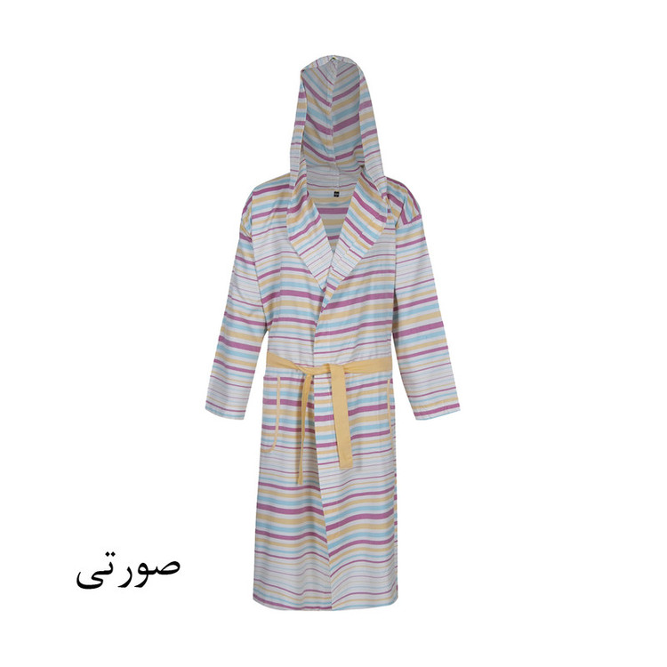 حوله پالتویی ابراهیمی یزد مدل راه راه سایز 125