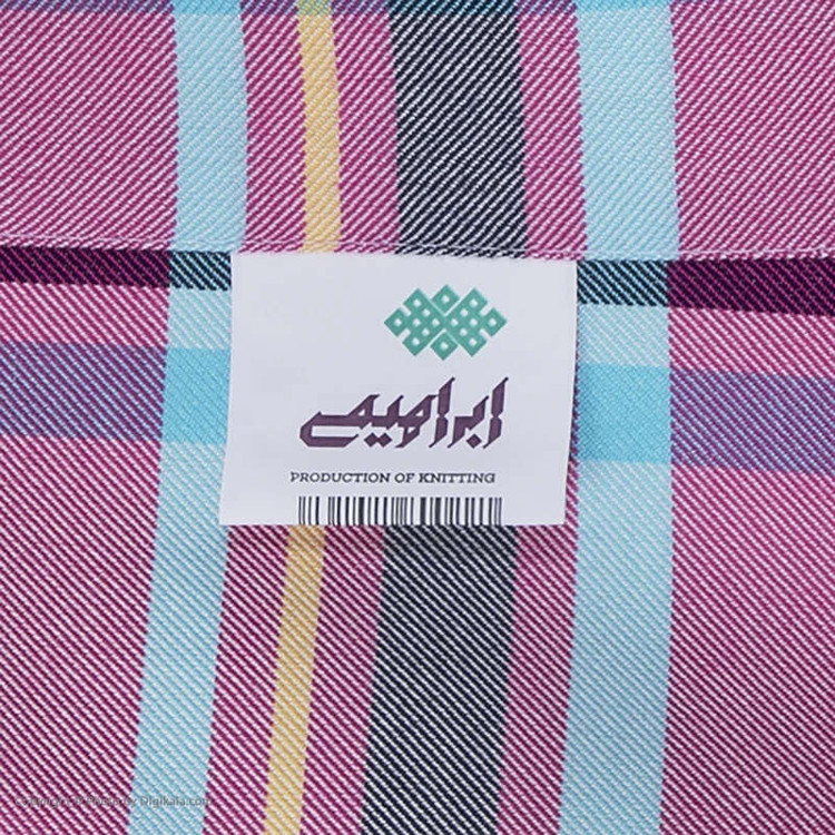 حوله پالتویی ابراهیمی یزد مدل چهارخونه کودک سایز 75