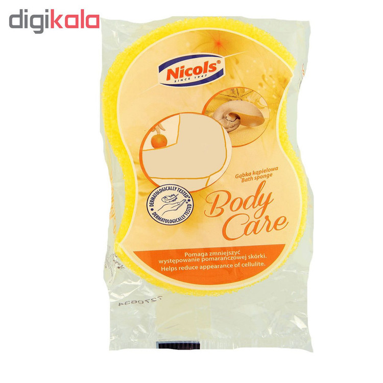 اسفنج حمام نیکولز مدل body care