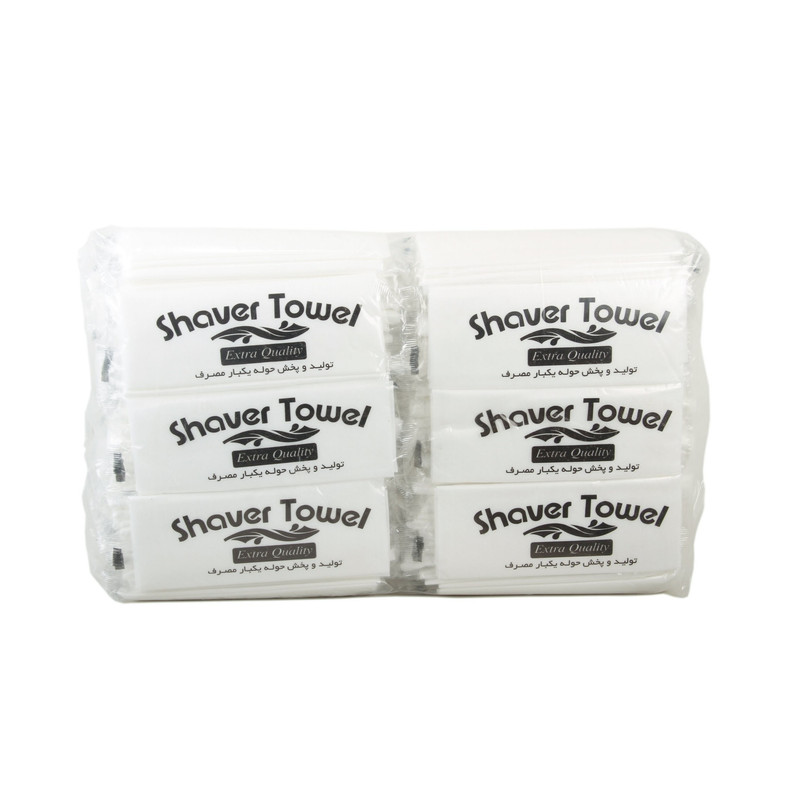 حوله یکبار مصرف شاور مدل 45G40*60 بسته 100 عددی