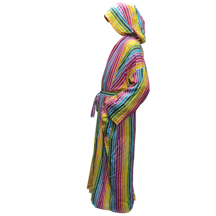 حوله پالتویی نساجی هنر یزد مدل rainbow سایز 125