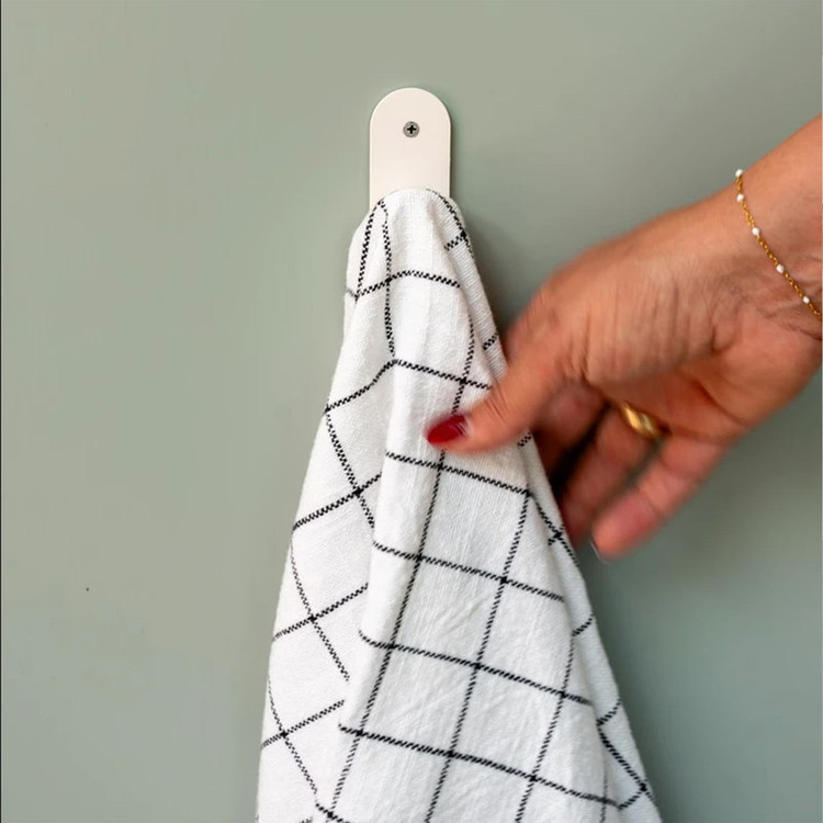 نگهدارنده حوله و دستمال لوادا پلاس مدل Utility hook بسته ۴ عددی