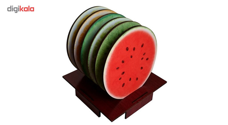 زیرلیوانی ژیوار طرح Fruits
