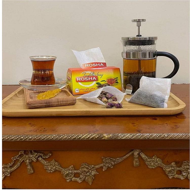 فیلتر چای روشا مدل RM بسته 70 عددی