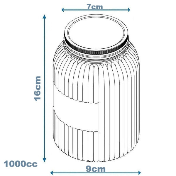 بانکه مدل خط دار 70 کد 1000cc مجموعه 4 عددی