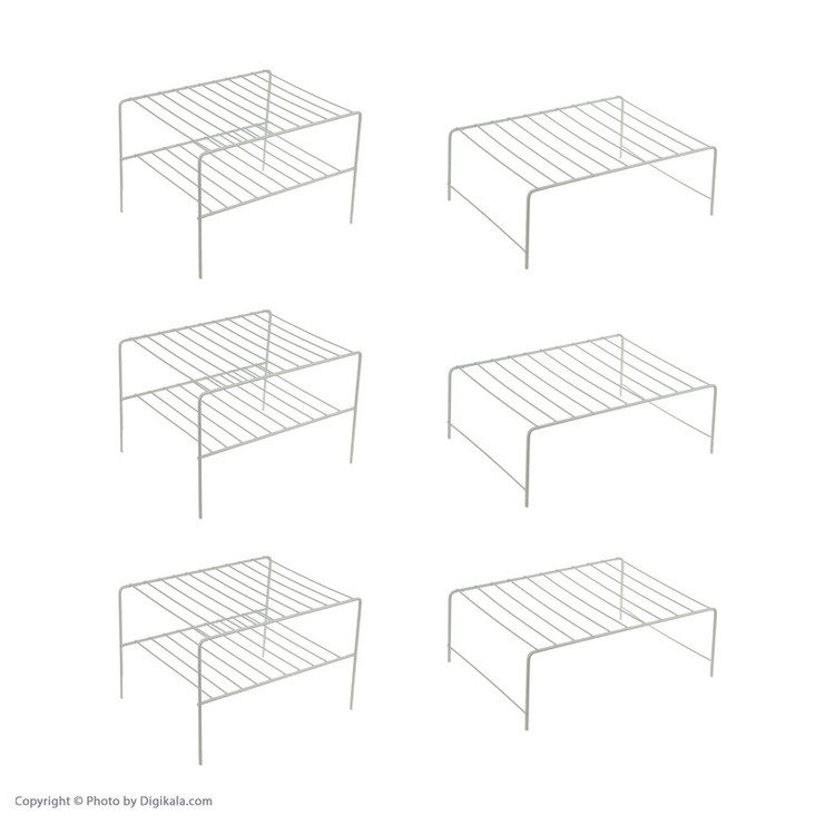 شلف داخل کابینت مدل 1003 مجموعه 6 عددی