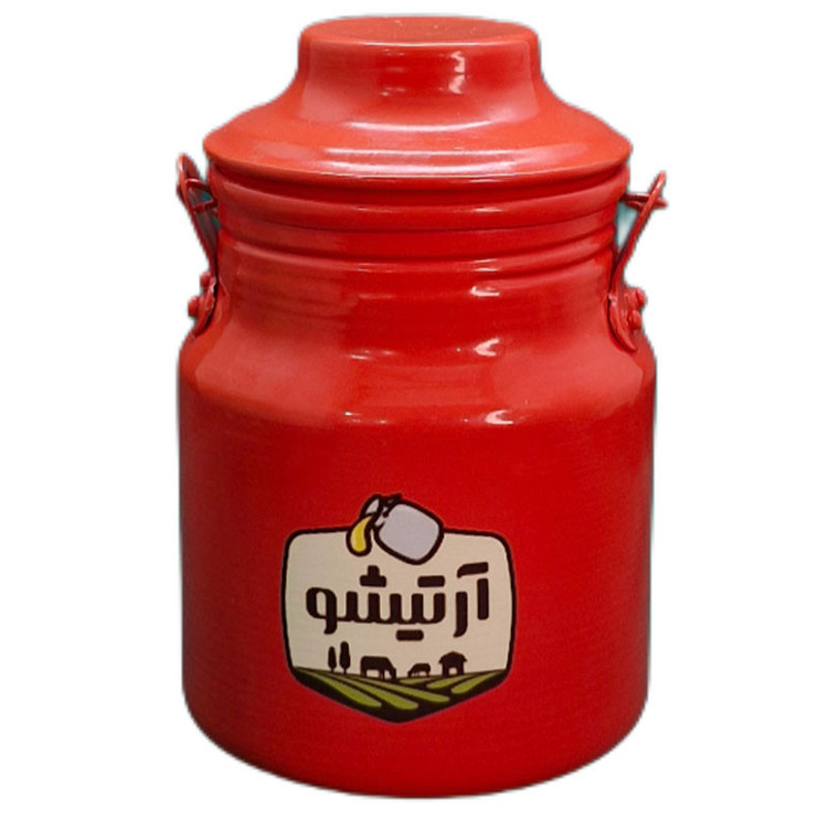 دبه آرتیشو طرح سنتی درب پیچی