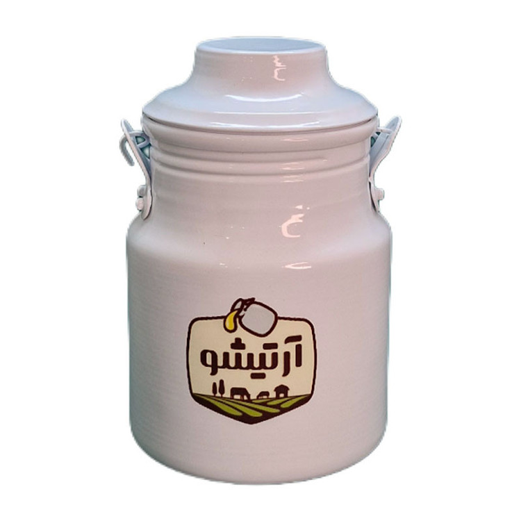 دبه آرتیشو طرح سنتی درب پیچی