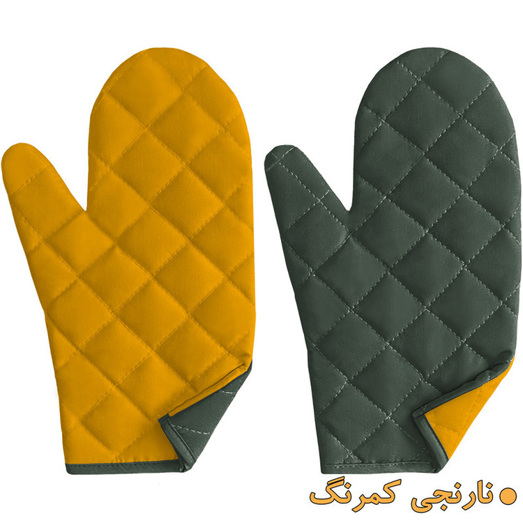 دستکش فر راولا کد N109 مجموعه 2 عددی