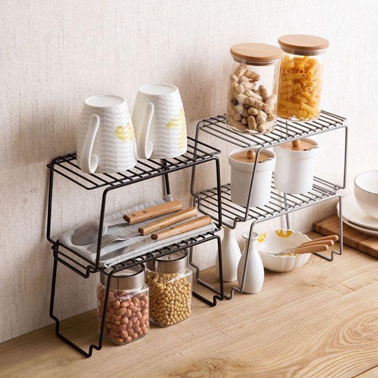 نظمدهنده کابینت راف طبقهای 4 محفظه بسته 4 عددی