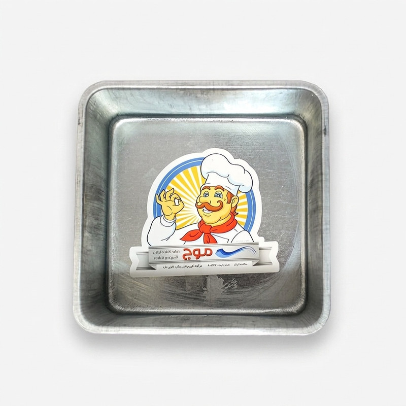قالب کیک مدل موج طرح مربع کد 2007