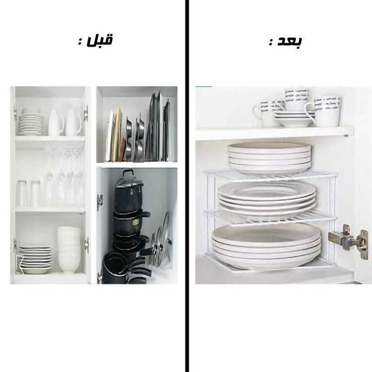 ارگانایزر آشپزخانه سالوت مدل راف مثلثی فلزی روکشدار
