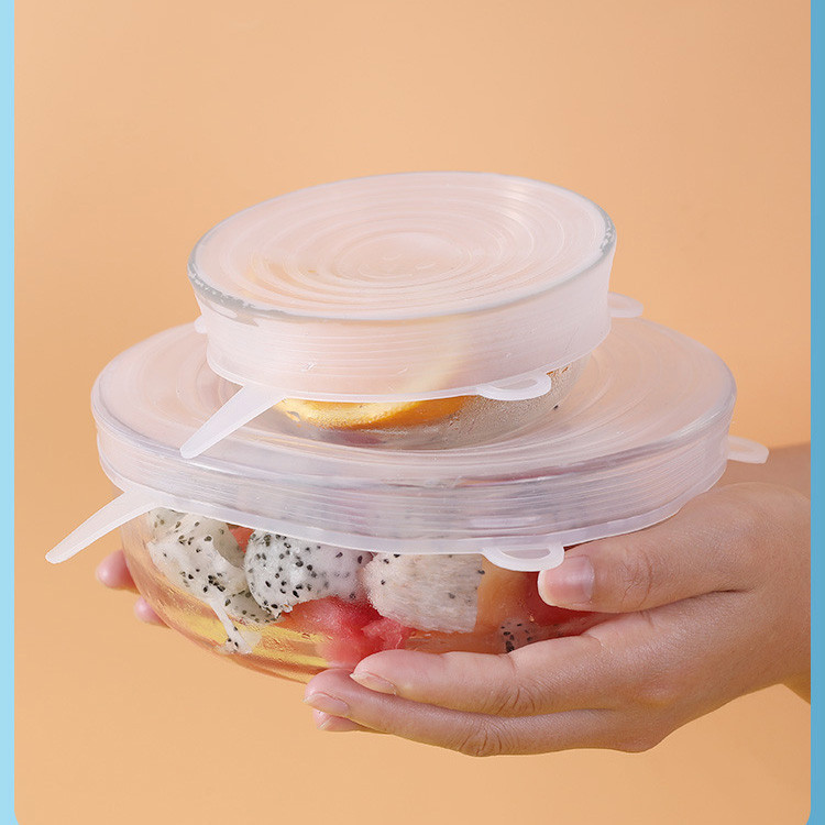 درپوش ظرف مدل fresh مجموعه 6 عددی