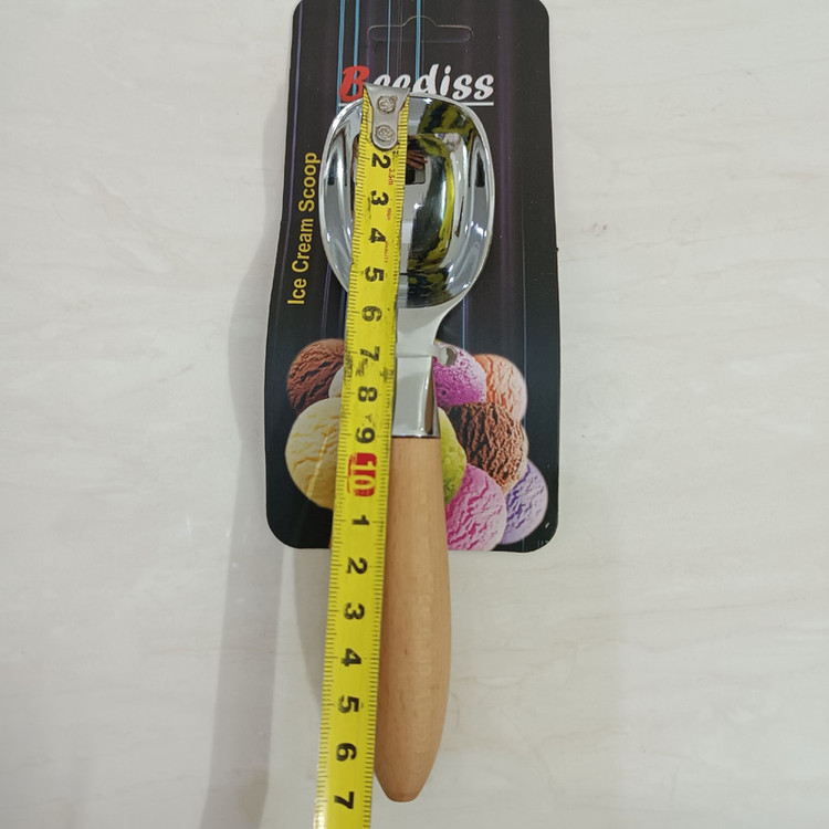اسکوپ بستنی بیدیس مدل دسته چوبی کد HS12