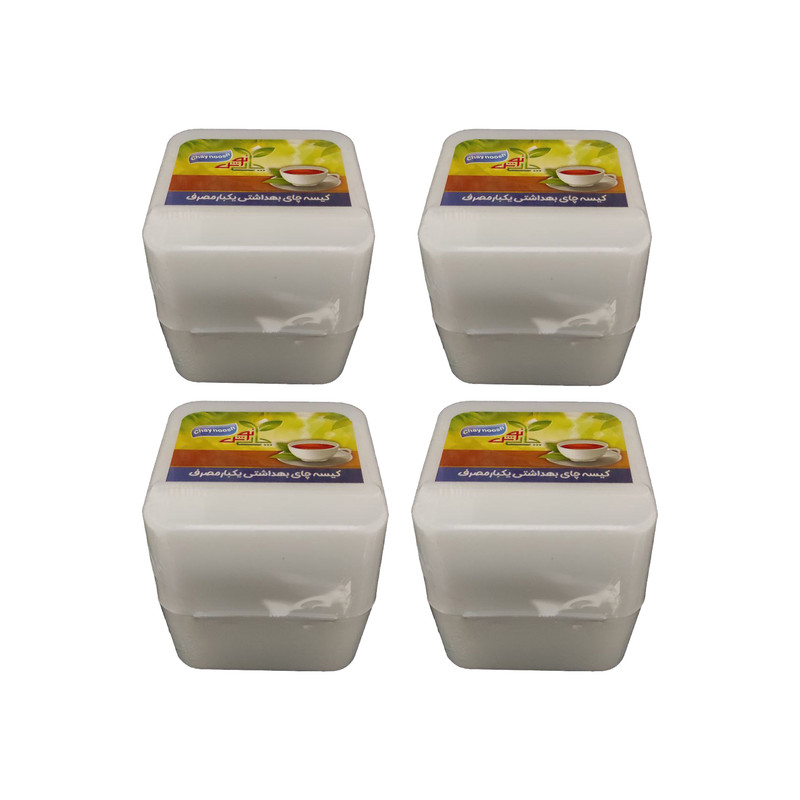فیلتر چای مدل دمنوش 4  بسته 130 عددی
