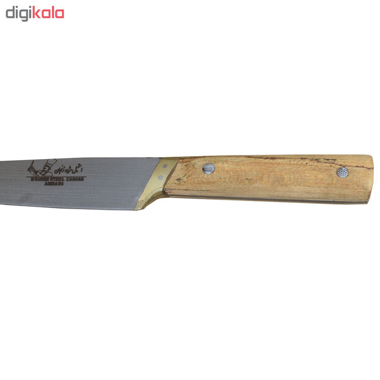 چاقوی آشپزخانه استیل مژده زنجان مدل AK01