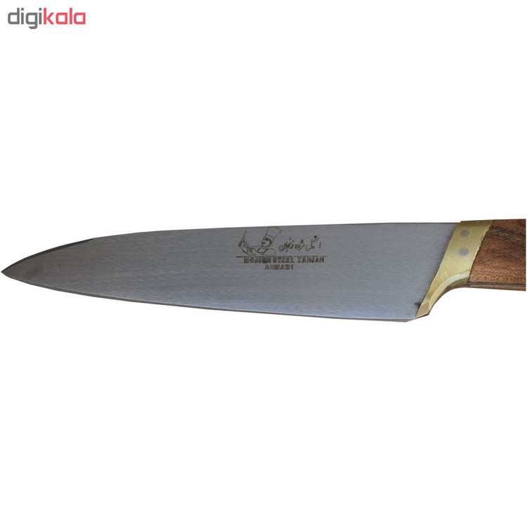 چاقوی آشپزخانه استیل مژده زنجان مدل AK01