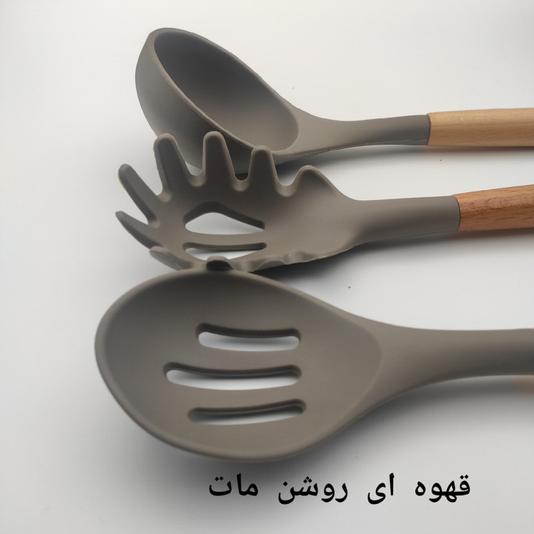 سرویس کفگیر و ملاقه 12 پارچه مدل کیچن ست