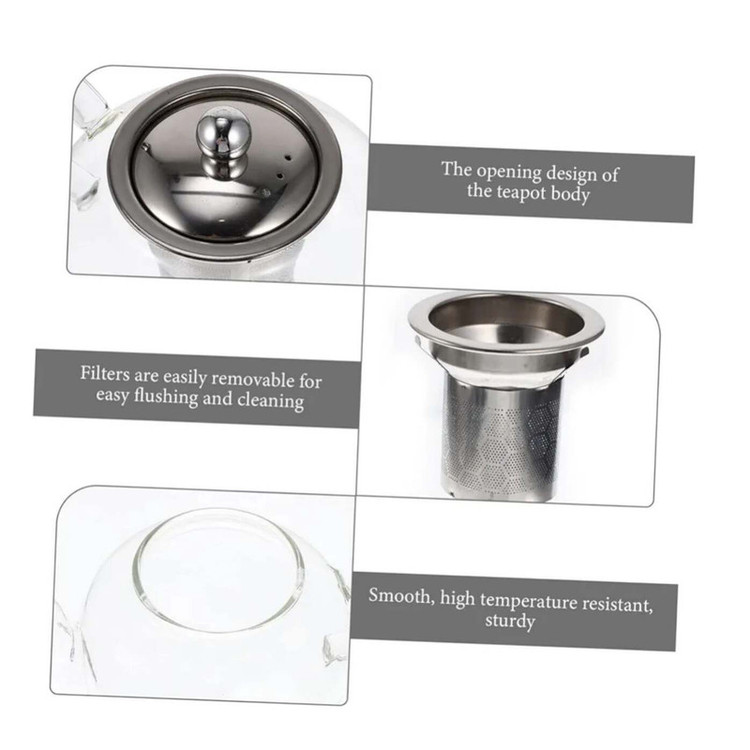 قوری مدل پیرکس کد POT - 800