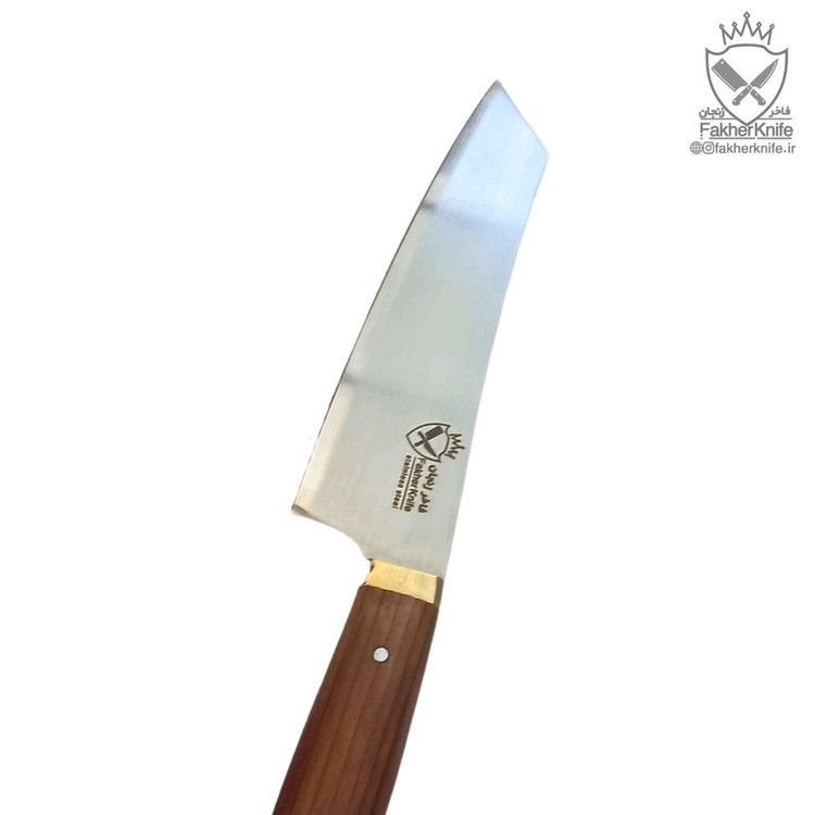 چاقوی آشپزخانه فاخرزنجان مدل گوشت ومرغ ژاپنی کد 02