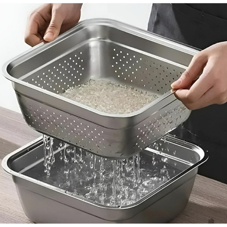 آبکش یونیک لایف مدل 004 مربع مجموعه چهار عددی