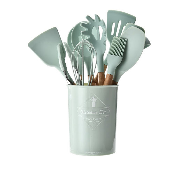 سرویس کفگیر و ملاقه 12 پارچه مدل  KITCHEN SET