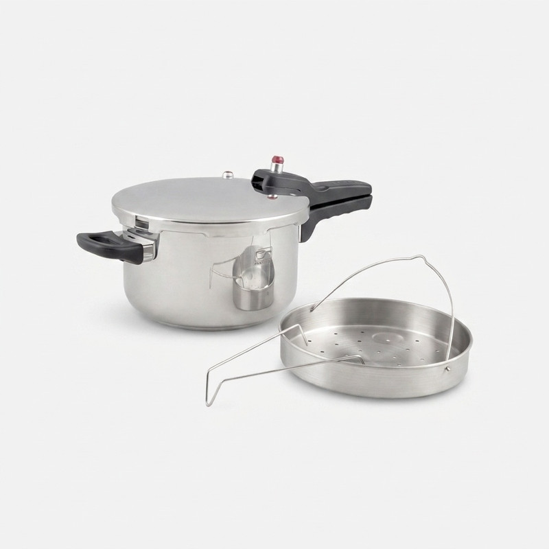 زودپز پارس استیل مدل کف سه لایه گنجایش 4.5 لیتر