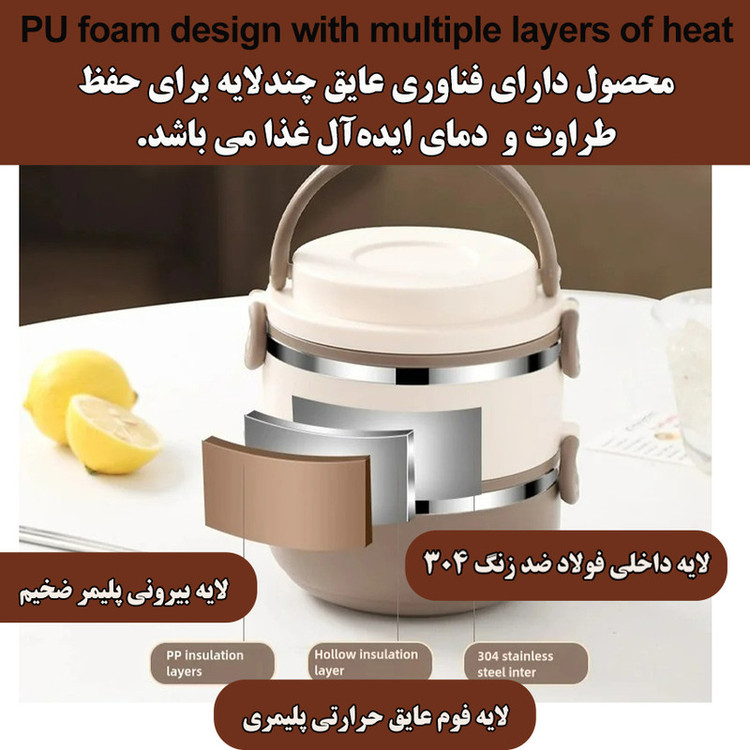 ظرف نگهدارنده مدل دو طبقه کد 2040