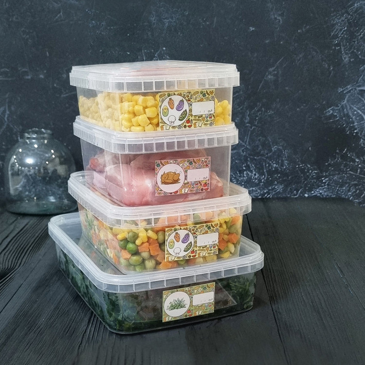 ظرف نگهدارنده مدل Extra بسته 25 عددی