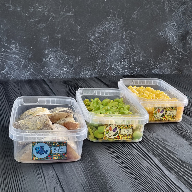 ظرف نگهدارنده مدل Extra بسته 25 عددی