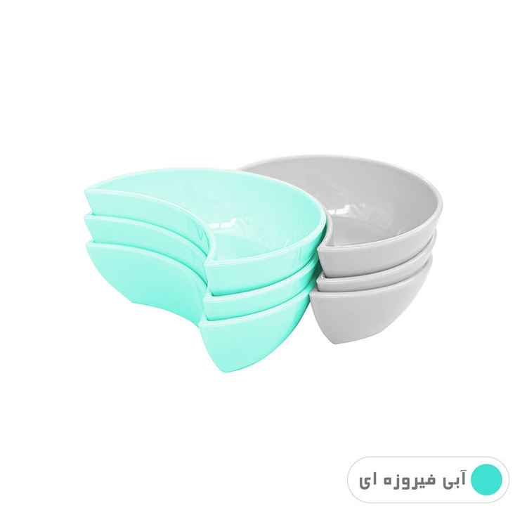 ظرف اردوخوری کوشا مدل یونیک بسته 6 عددی