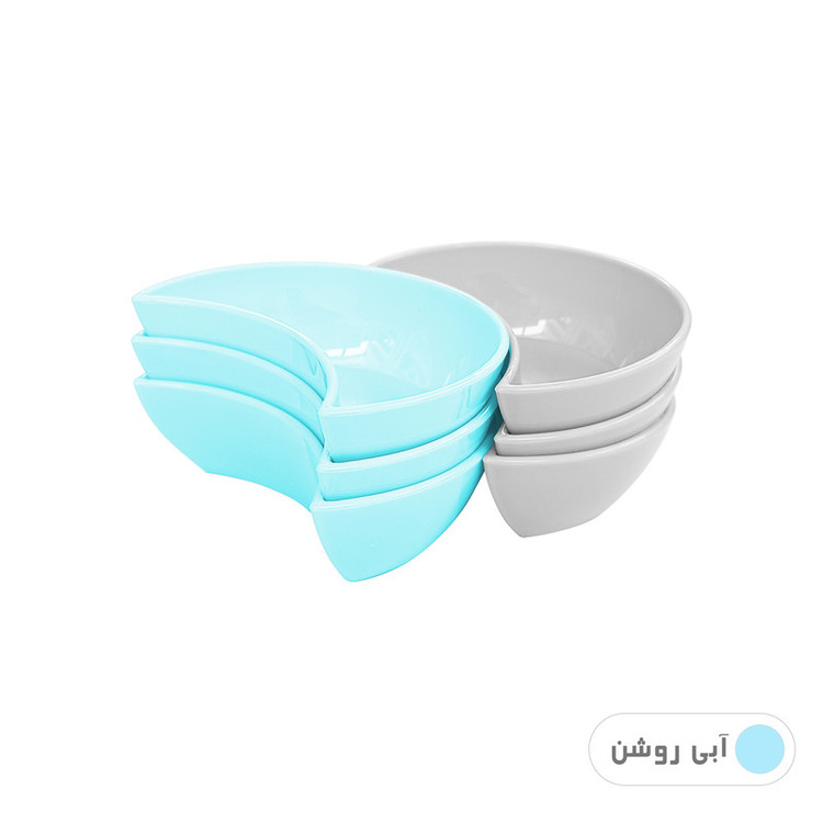 ظرف اردوخوری کوشا مدل یونیک بسته 6 عددی