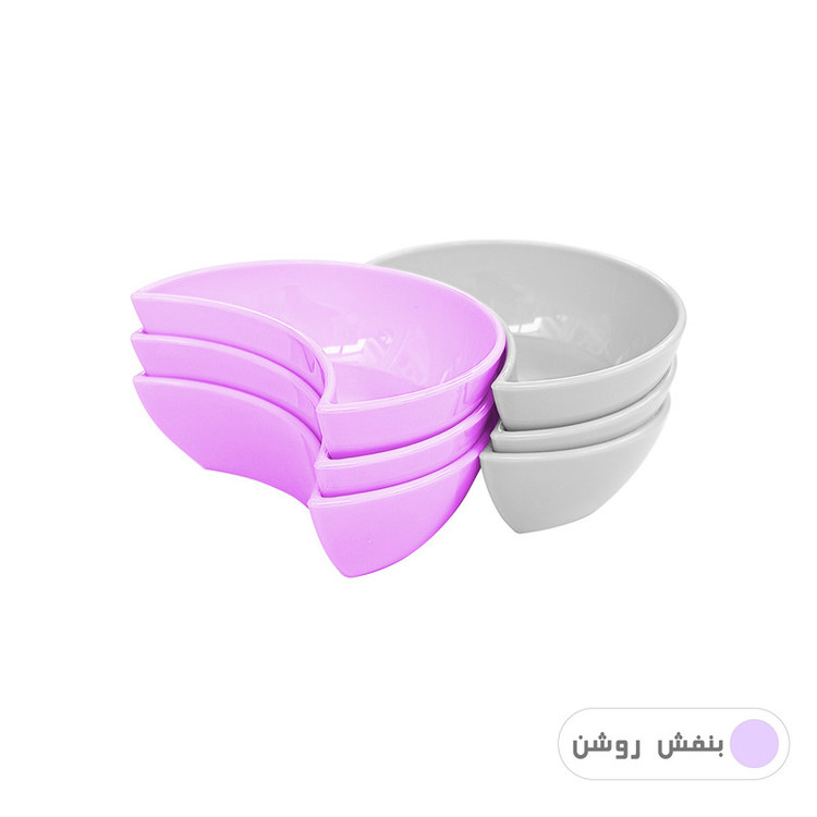 ظرف اردوخوری کوشا مدل یونیک بسته 6 عددی