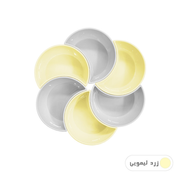 ظرف اردوخوری کوشا مدل یونیک بسته 6 عددی