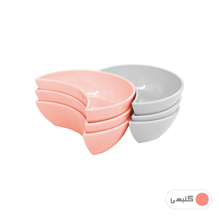 ظرف اردوخوری کوشا مدل یونیک بسته 6 عددی