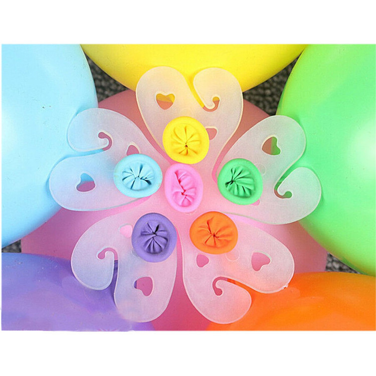 استند بادکنک طرح گل کد sa20 بسته 10 عددی