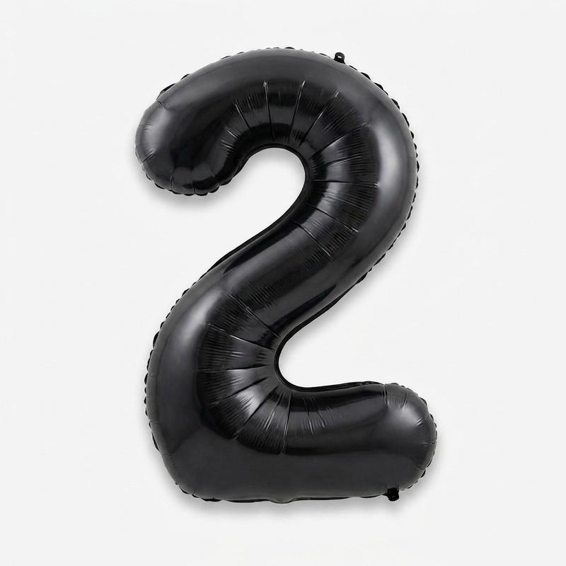بادکنک فویلی مدل عدد 2 کد KP-23