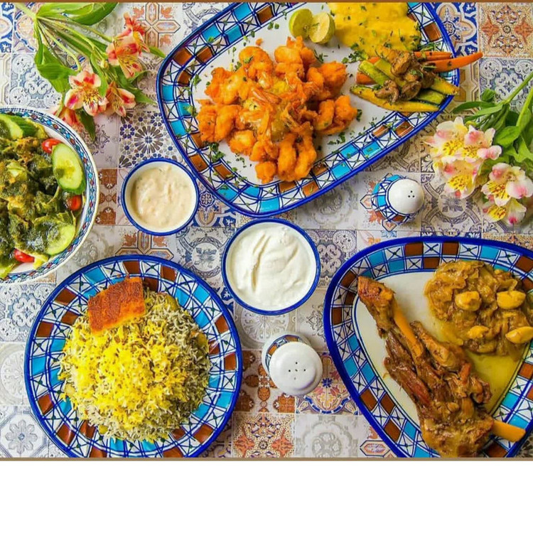 کاسه ماست هتلی چینی میبد مرواریدمدل شطرنجی کد HMAST-LI