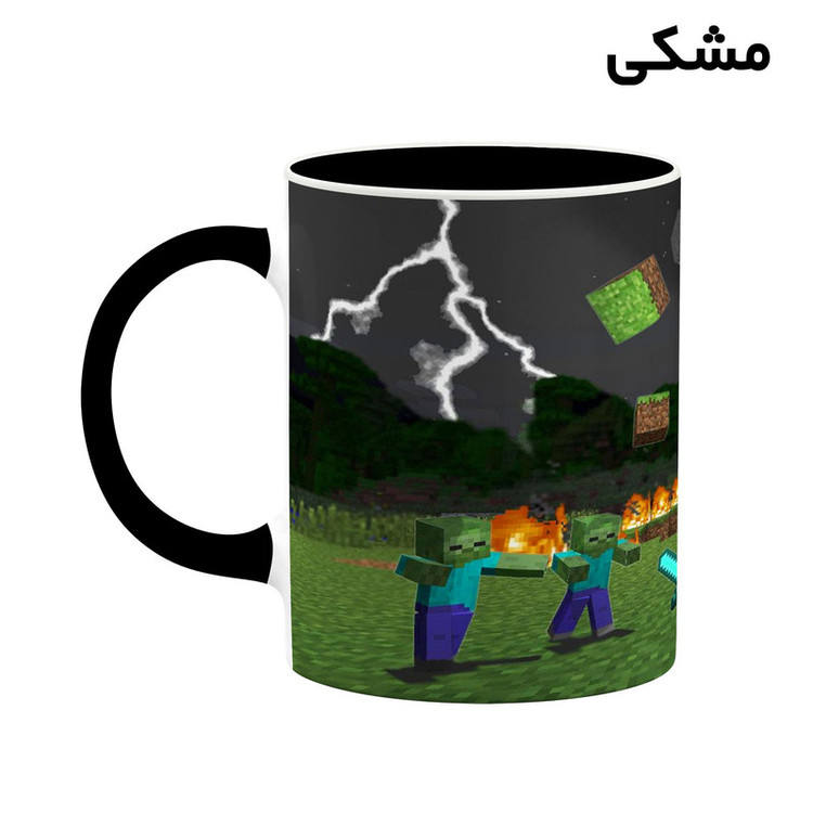 ماگ کاکتی طرح ماینکرافت minecraft مدل mgh41162