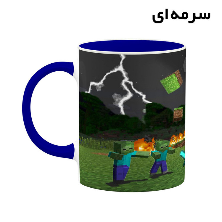 ماگ کاکتی طرح ماینکرافت minecraft مدل mgh41162