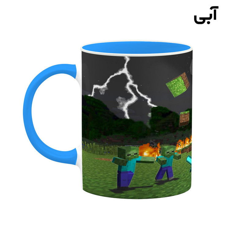 ماگ کاکتی طرح ماینکرافت minecraft مدل mgh41162