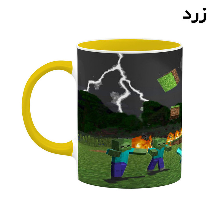 ماگ کاکتی طرح ماینکرافت minecraft مدل mgh41162