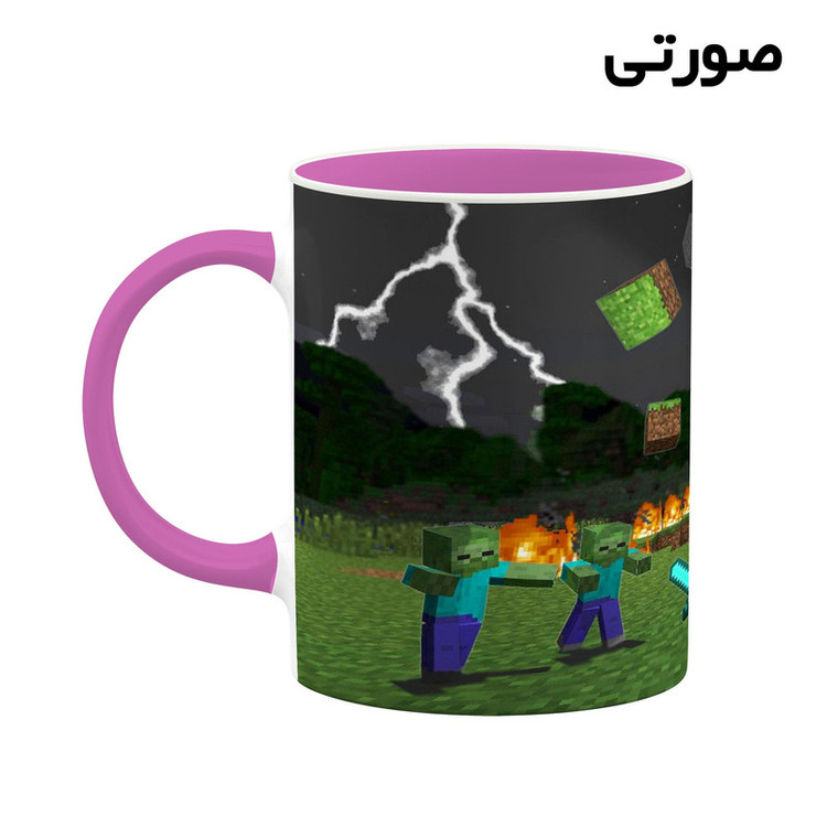 ماگ کاکتی طرح ماینکرافت minecraft مدل mgh41162