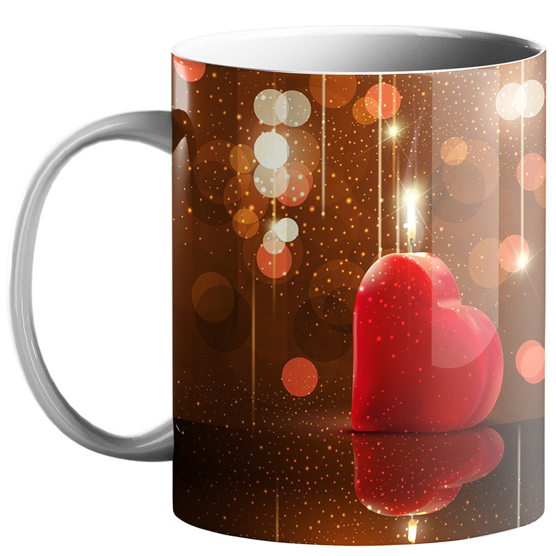 ماگ طرح قلب کد 20