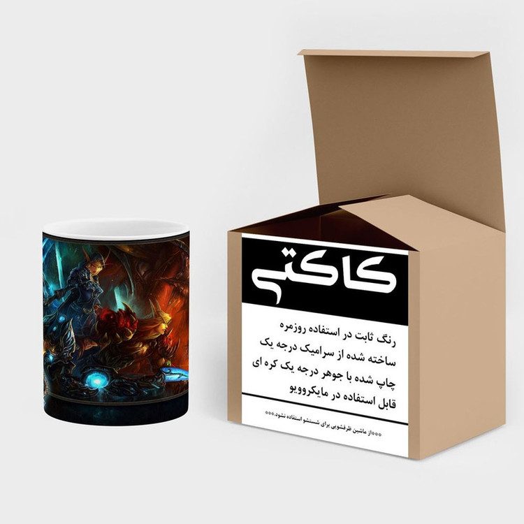 ماگ کاکتی مدل بازی وارکرفت World Of Warcraft کد mgh31381